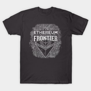 Ethereum Frontier grunge T-Shirt